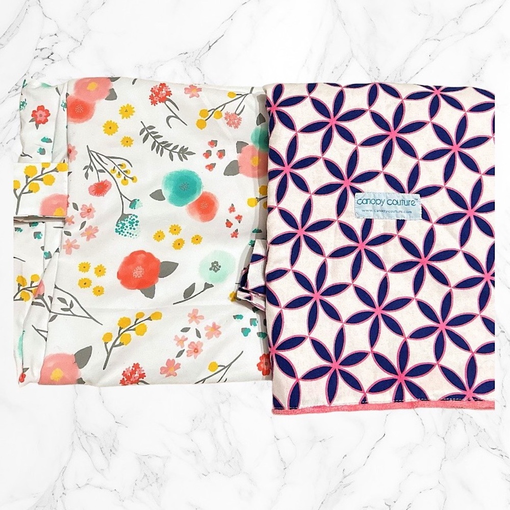 2 Car Seat Canopy Covers